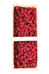 Basket of rasberry