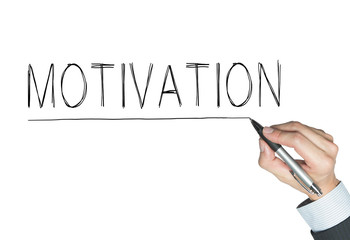 motivation written by hand