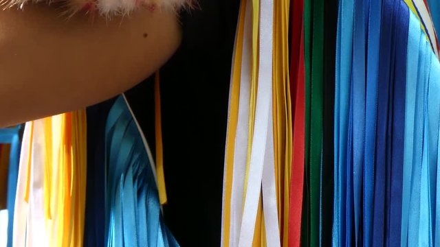 Beutiful traditional Native American costune