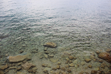 Sea or ocean shallow water