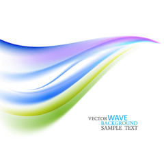 Abstract shiny wave background. EPS 10.