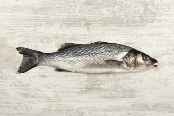 fresh fish isolated