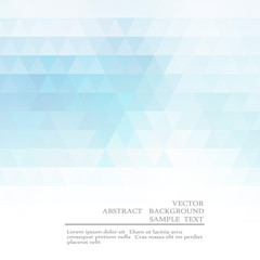 Abstract blue light template background