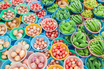 Fruits & Vegetables. Healthy eating series in the market