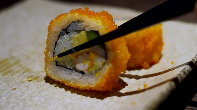 California Maki is famous japanese food.