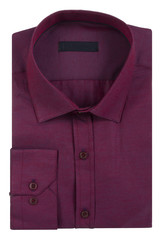 A new man's shirt isolated over a white background