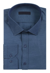 A new man's shirt isolated over a white background