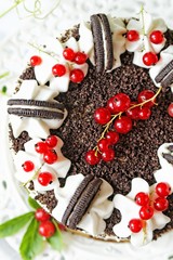 No bake oreo cheesecake