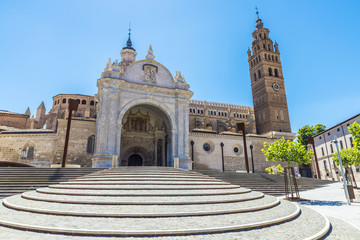 Cathedral in Tarazona de Aragon, Saragossa, Spain