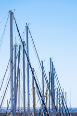 Leisure port in Alghero, Sardinia, Italy