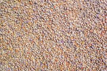 Crushed colored gravel texture