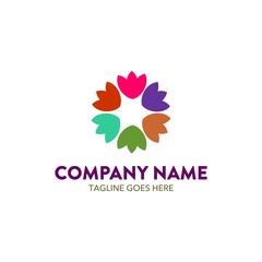 Floral Logo Template