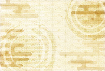 和紙　年賀状　文様　背景