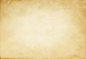 Yellowed old paper texture.