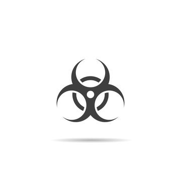 Biohazard icon. Danger symbol.