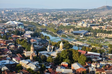 Tbilisi and the cable car © schaubia