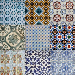 Azulejos - Les carrelages des façades de Lisbonne - 124124572