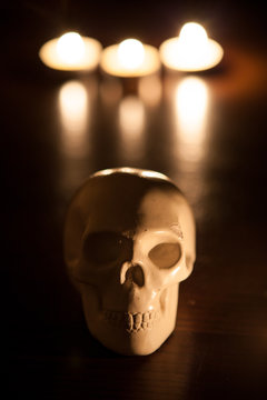 skull, halloween style