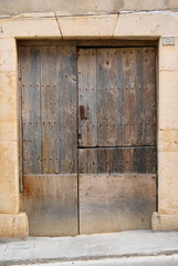 aold wooden door