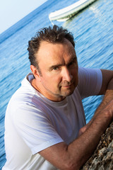 Outdoor portrait  man