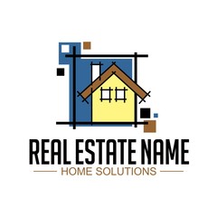 real estate vector logo 