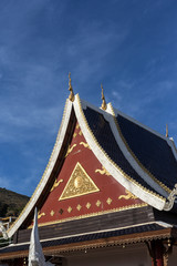 Fototapeta na wymiar Which Stupa is a dome shaped building erected as a Buddhist shri