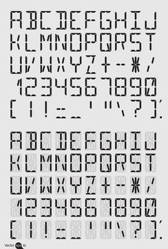 Digital font