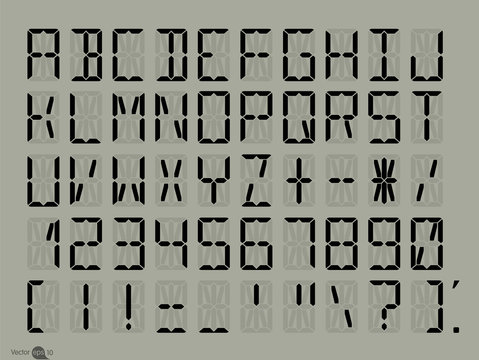 Digital font