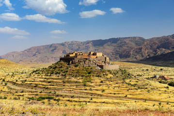 Fototapeta premium village of berber on a hill in south morocco