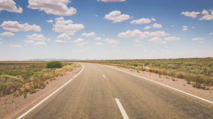 Outback Straße in den Flinders Ranges, Outback South Australia