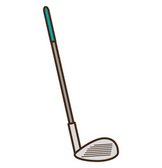 golf clubs equipment isolated icon vector illustration design