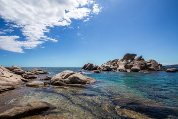 San Bonifacio's sea stones island