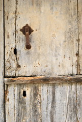 aold wooden door