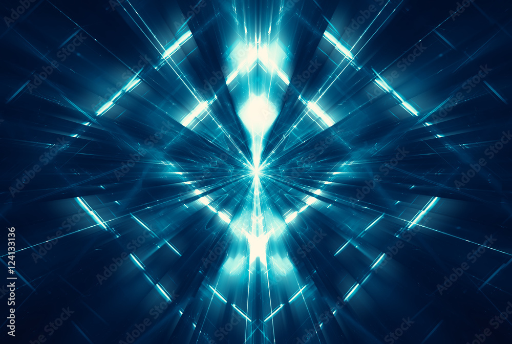Canvas Prints abstract futuristic background