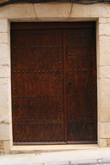 aold wooden door