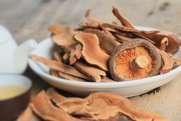 Ganoderma lucidum hot tea