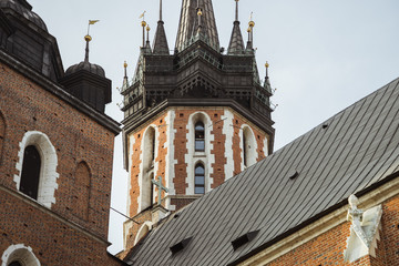 Obraz premium Trumpet Call at the church tower in Krakow