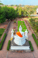 Top view from Wat Yai Chaimongkhon, Ayuthaya, Thailand