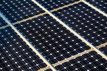 Solar panels surface