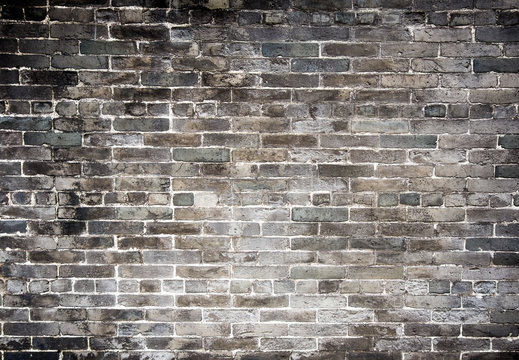 Fototapeta Old rusty brick wall texture background