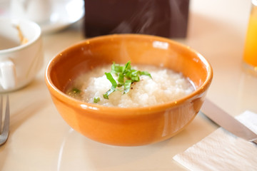 Thai style rice boiled