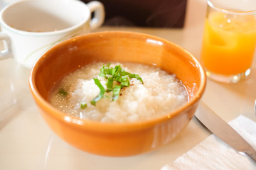 Thai style rice boiled