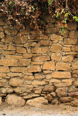 stone texture of old wall