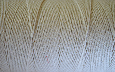 Ball of String close up texture background