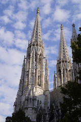 Fototapeta na wymiar Votivkirche Wien