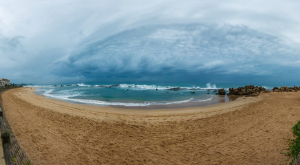 Umdloti Beach Kwazulu Natal Panorama
