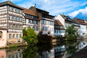 Häuserzeile in Strasbourg