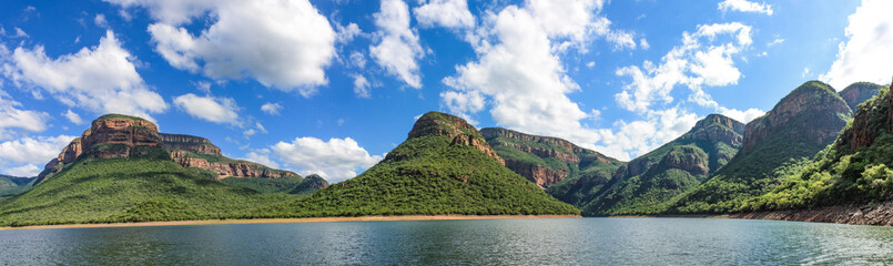 Boat ride view of Blyderivierpoort Dam, Panorama, Blyde River