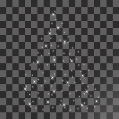 Abstract image of lighting flare. Set