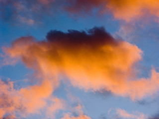 Fototapeta na wymiar ciel et nuage